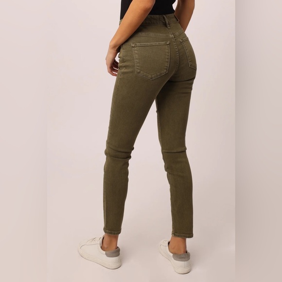 DEAR JOHN GISELE HIGH RISE ANKLE SKINNY JEANS IN CYPRESS size 27 - Picture 2 of 8